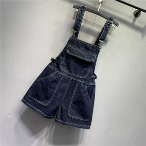 Denim Overalls Jumpsuit