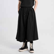 Load image into Gallery viewer, Simple Lace-Up Wide-Leg Pants
