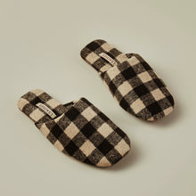 Load image into Gallery viewer, Suede Scottish Plaid Home Slippers
