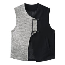 Load image into Gallery viewer, Contrast Color Irregular Vest
