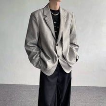 Load image into Gallery viewer, Fake Two-piece Shoulder-padded Suit Jacket
