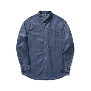 Cotton Oxford Long Sleeve Shirt