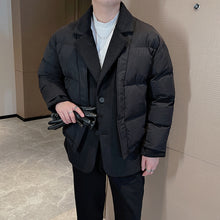 Load image into Gallery viewer, Winter Fake Two-piece Cotton Coat
