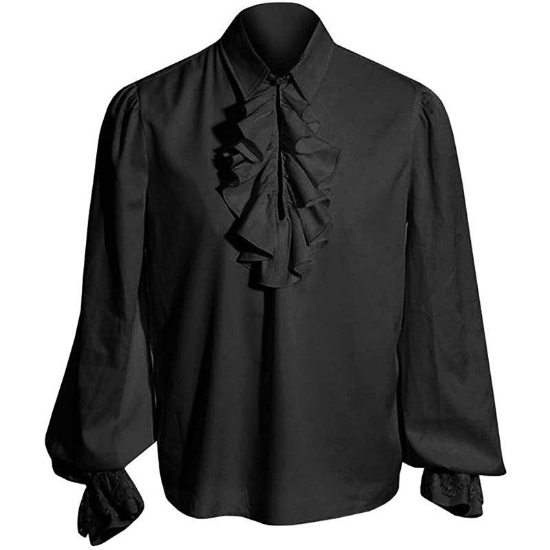 Ruffled Medieval Halloween Shirt