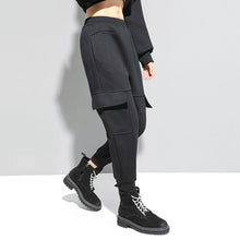 Load image into Gallery viewer, Thickened Workwear Tight Waist Casual Pants
