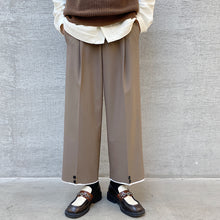 Load image into Gallery viewer, Straight-leg Loose Suit Pants

