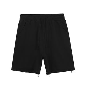 Raw Edge Loose Casual Shorts