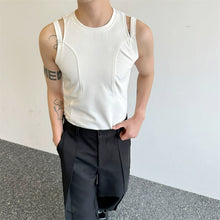 Load image into Gallery viewer, Slim Fit Hollow Strap Vest
