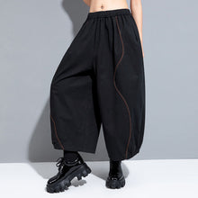 Load image into Gallery viewer, Elastic Waist Color Block Curve Pants
