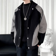 Load image into Gallery viewer, Contrast Houndstooth Jacket
