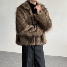 Load image into Gallery viewer, Retro Thickened Short Faux Plush Coat
