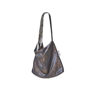 Jacquard Double-sided Underarm Bag