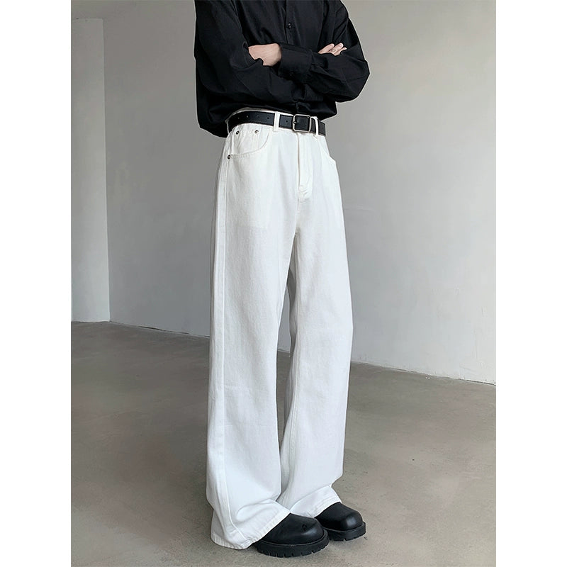 Straight Loose Casual Wide-Leg Pants