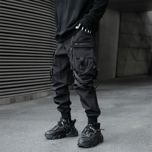 Multi-pocket Slim-fit Trousers