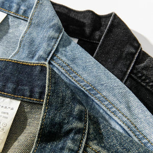 Vintage Denim Button Jacket