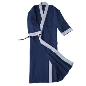 Retro Thickened Cotton Extra Long Nightgown Zen Clothes