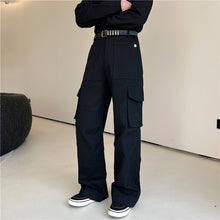 Load image into Gallery viewer, Multi-pocket Straight Pants
