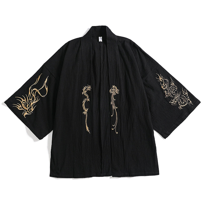 Dragon Embroidered Hanfu Cardigan