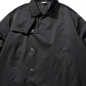 Lapel Single-side Button Windbreaker