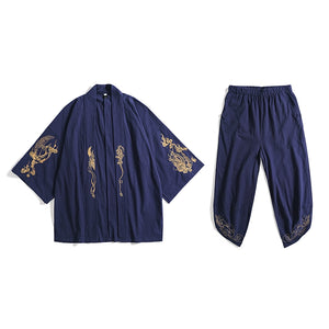 Dragon Embroidered Hanfu Cardigan