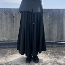 Load image into Gallery viewer, Black Casual Wide Leg Pants
