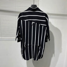 Load image into Gallery viewer, Irregular Striped Thin Shirt
