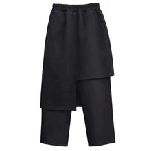 Load image into Gallery viewer, Fake Two Piece High Waist Slim Fit Culottes
