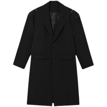 Load image into Gallery viewer, Shoulder Button Mid Length Trench Coat
