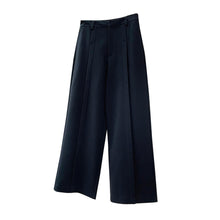 Load image into Gallery viewer, Brushed High Waist Pleated Wide Leg Trousers
