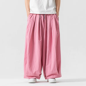 Japanese Retro Loose Wide-leg Flared Pants