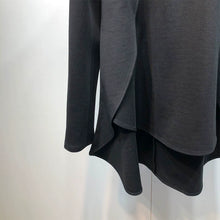 Load image into Gallery viewer, Loose Slit High Collar Slit Sweatshirt
