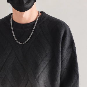 Round Neck Gradient Bottoming Sweater