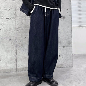 Loose Cropped Harem Pants