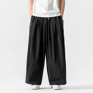 Japanese Retro Loose Wide-leg Flared Pants