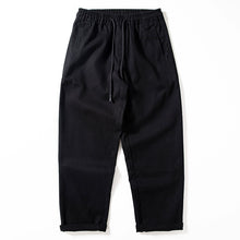 Load image into Gallery viewer, Thick Brushed Cotton Loose Straight Pants
