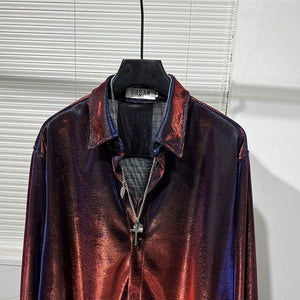 Bright Sequined Shirt