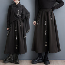 Load image into Gallery viewer, Rivet Half Casual A-line Skirt
