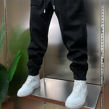 Load image into Gallery viewer, Flocked Casual Stretch Skinny Pants
