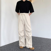 Load image into Gallery viewer, Summer High Waist Drawstring Retro Trousers
