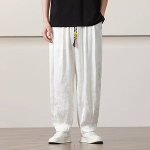 Loose Bloomers Straight Casual Trousers