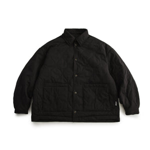 Quilted Gourd Shirt Style Cotton Jacket