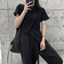 Load image into Gallery viewer, Irregular Waist Top Shirt
