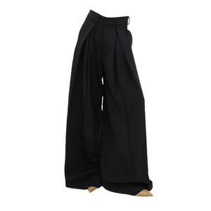 High Waist Casual Loose Suit Pants