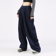 Load image into Gallery viewer, Japanese Retro Loose Wide-leg Corduroy Pants
