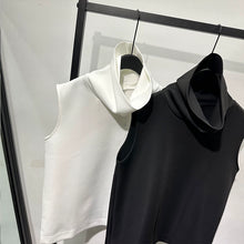 Load image into Gallery viewer, High Collar Loose Vest
