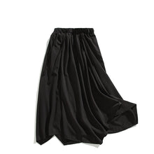 Load image into Gallery viewer, Ice Silk Wide-leg Irregular Culottes
