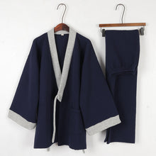 Load image into Gallery viewer, Color Block Cotton Hanfu Thickened Home Himono Zen Clothes
