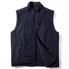 Load image into Gallery viewer, Double-sided Cotton Plus Velvet Thick Warm Stand Collar Vest
