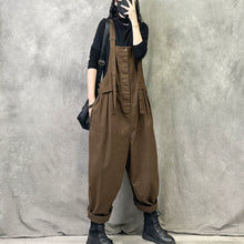 Load image into Gallery viewer, Casual Retro Loose Overalls
