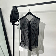 Load image into Gallery viewer, Mesh Hollow V-neck Vest
